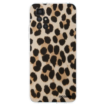 Picasee Xiaomi Redmi 10 (2022) Hülle - Transparentes Silikon - Brown Tiger