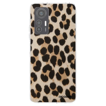 Picasee Xiaomi 12 Lite Hülle - Transparentes Silikon - Brown Tiger