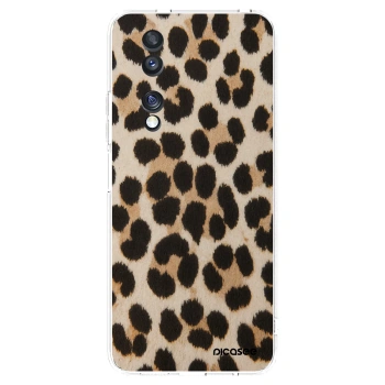 Picasee Honor 70 Hülle - Transparentes Silikon - Brown Tiger