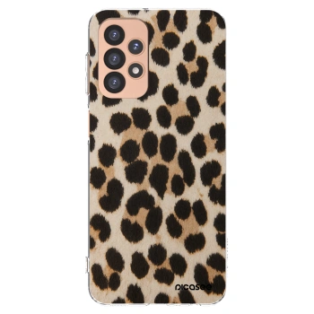 Picasee Samsung Galaxy A23 A236B 5G Hülle - Transparentes Silikon - Brown Tiger