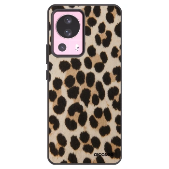 Picasee Xiaomi 13 Lite Hülle - Schwarzes Silikon - Brown Tiger