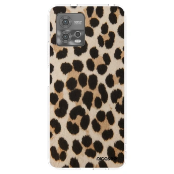 Picasee Motorola Moto G72 Hülle - Transparentes Silikon - Brown Tiger