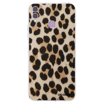 Picasee Honor 8X Hülle - Transparentes Silikon - Brown Tiger