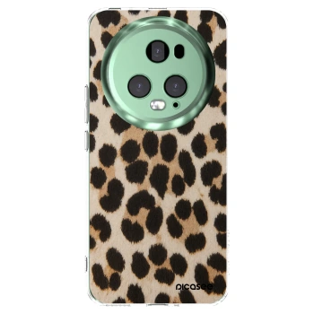 Picasee Honor Magic5 Pro Hülle - Transparentes Silikon - Brown Tiger