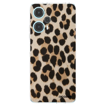 Picasee Xiaomi Poco F5 Hülle - Transparentes Silikon - Brown Tiger