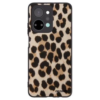 Picasee Honor X7a Hülle - Schwarzes Silikon - Brown Tiger