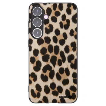 Picasee Samsung Galaxy S24+ S926B 5G Hülle - Schwarzes Silikon - Brown Tiger