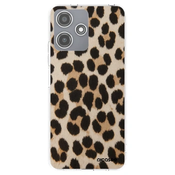 Picasee Xiaomi Redmi 12 5G Hülle - Transparentes Silikon - Brown Tiger