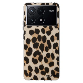 Picasee Xiaomi Poco X6 Pro Hülle - Transparentes Silikon - Brown Tiger