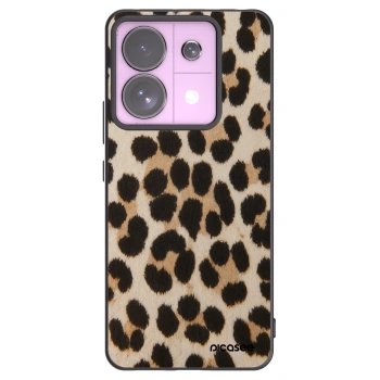 Picasee Xiaomi Redmi Note 13 Pro 5G Hülle - Schwarzes Silikon - Brown Tiger