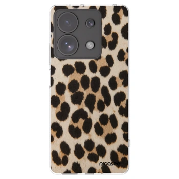Picasee Xiaomi Redmi Note 13 Pro 4G Hülle - Transparentes Silikon - Brown Tiger