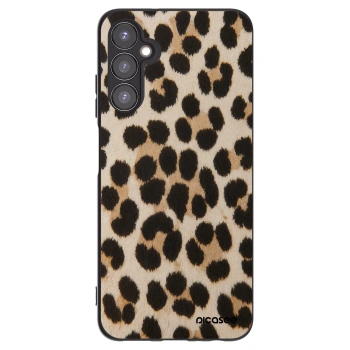 Picasee Samsung Galaxy A05s A057G Hülle - Schwarzes Silikon - Brown Tiger