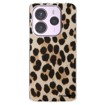 Picasee Xiaomi Redmi Note 14 5G Hülle - Transparentes Silikon - Brown Tiger
