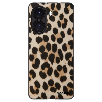 Picasee Xiaomi Poco X7 Pro 5G Hülle - Schwarzes Silikon - Brown Tiger