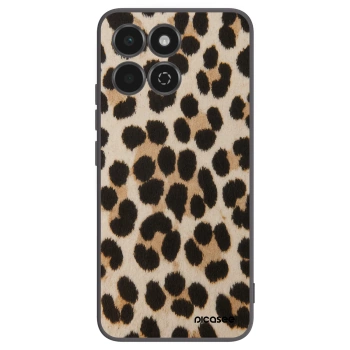 Picasee Honor 200 Smart 5G Hülle - Schwarzes Silikon - Brown Tiger