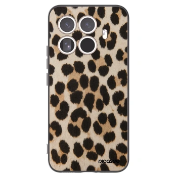 Picasee Xiaomi 15T Pro Hülle - Schwarzes Silikon - Brown Tiger