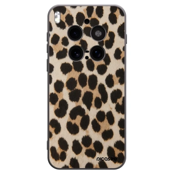 Picasee Vivo X300 Pro Hülle - Schwarzes Silikon - Brown Tiger