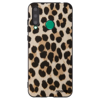 Picasee Honor 20 Lite Hülle - Schwarzes Silikon - Brown Tiger