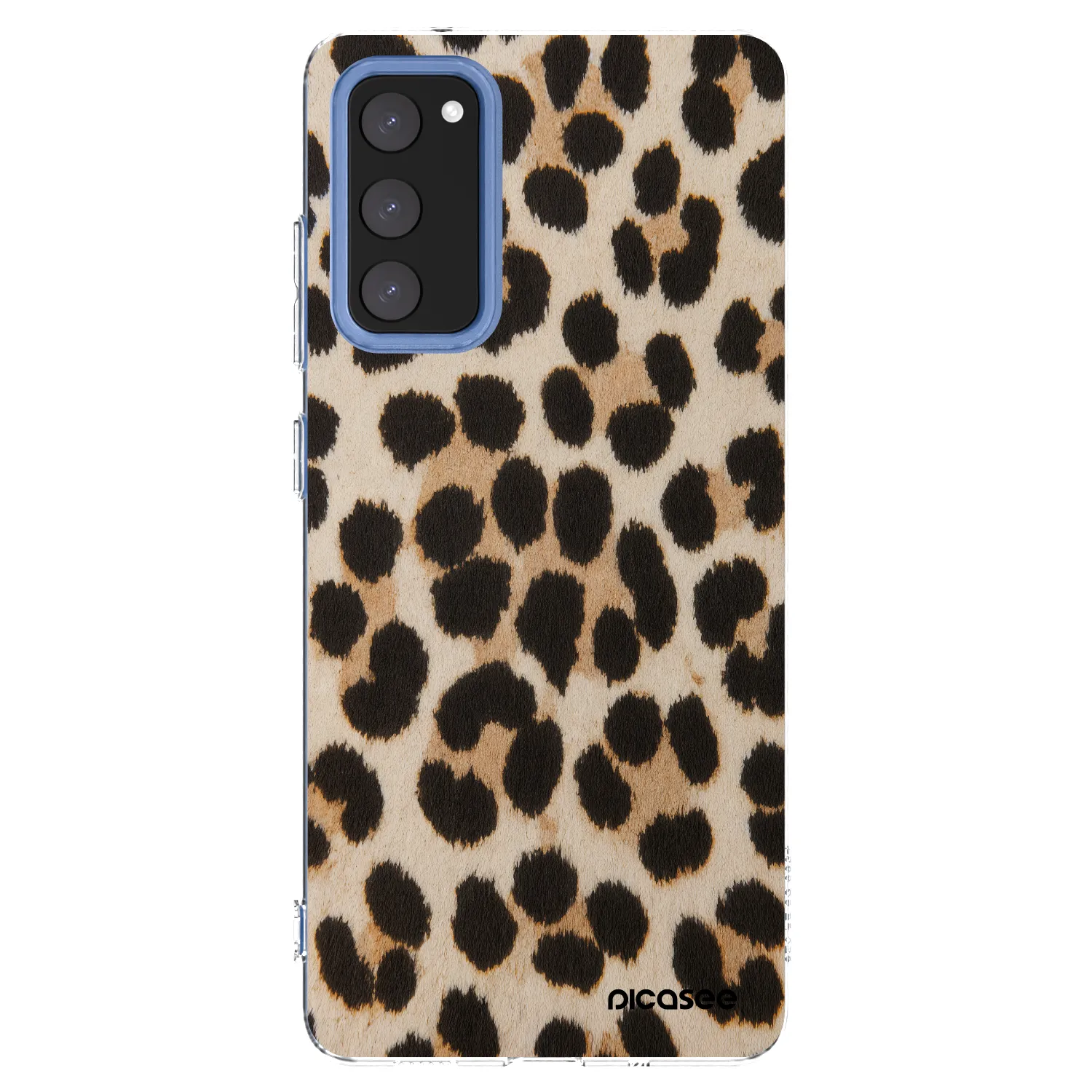 Picasee Samsung Galaxy S20 FE Hülle - Transparentes Silikon - Brown Tiger