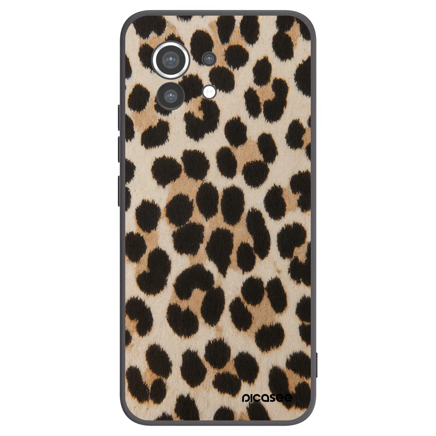 Picasee Xiaomi Mi 11 Hülle - Schwarzes Silikon - Brown Tiger