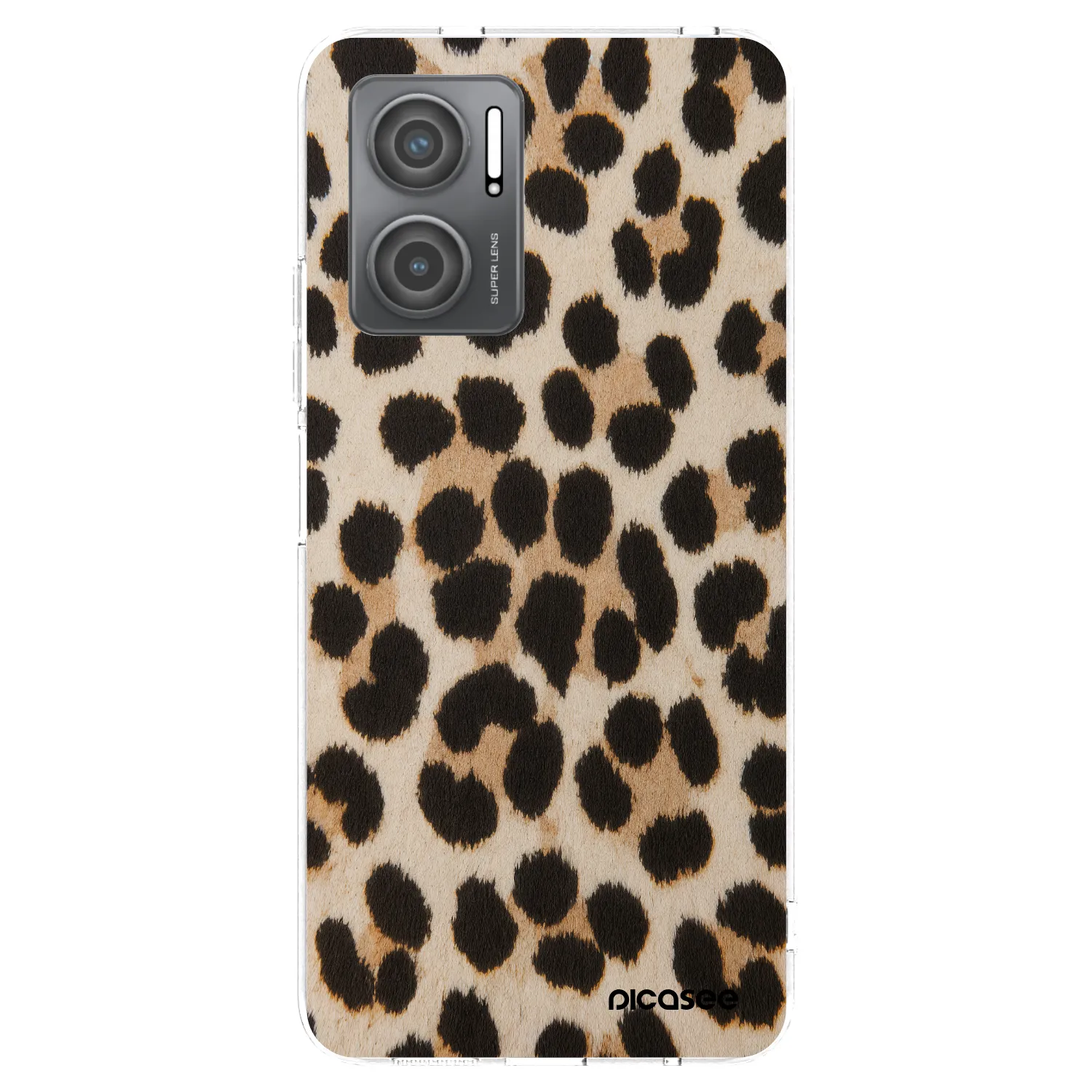 Picasee Xiaomi Redmi 10 5G Hülle - Transparentes Silikon - Brown Tiger