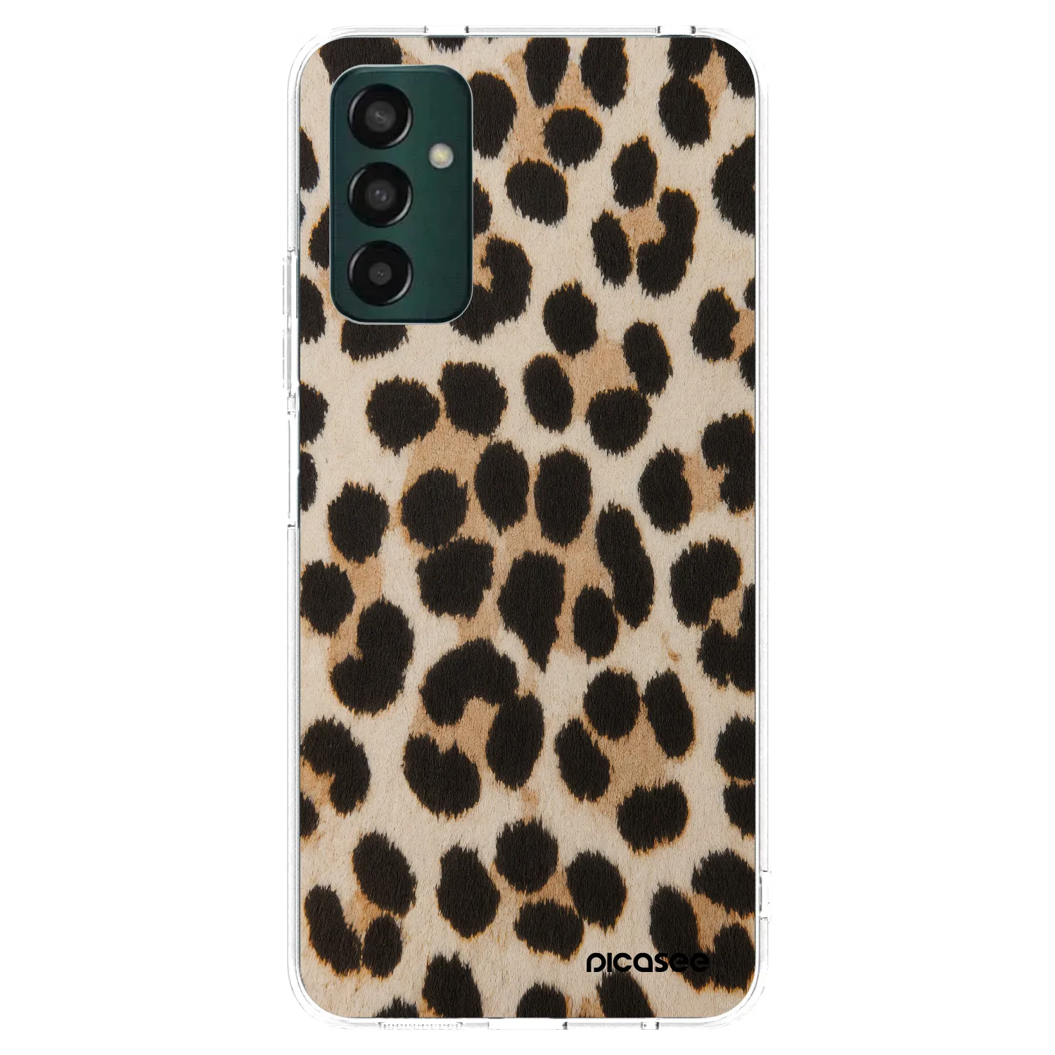 Picasee Samsung Galaxy M23 5G Hülle - Transparentes Silikon - Brown Tiger