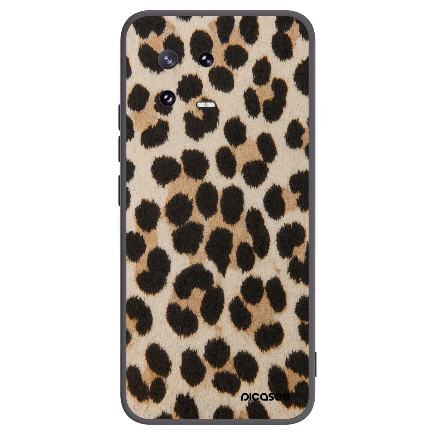 Picasee Xiaomi 13 Pro Hülle - Schwarzes Silikon - Brown Tiger