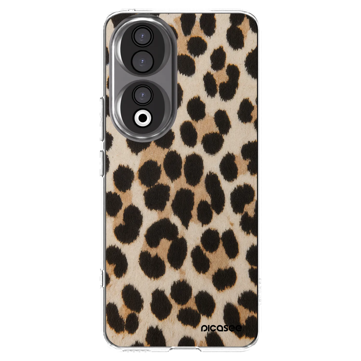 Picasee Honor 90 5G Hülle - Transparentes Silikon - Brown Tiger