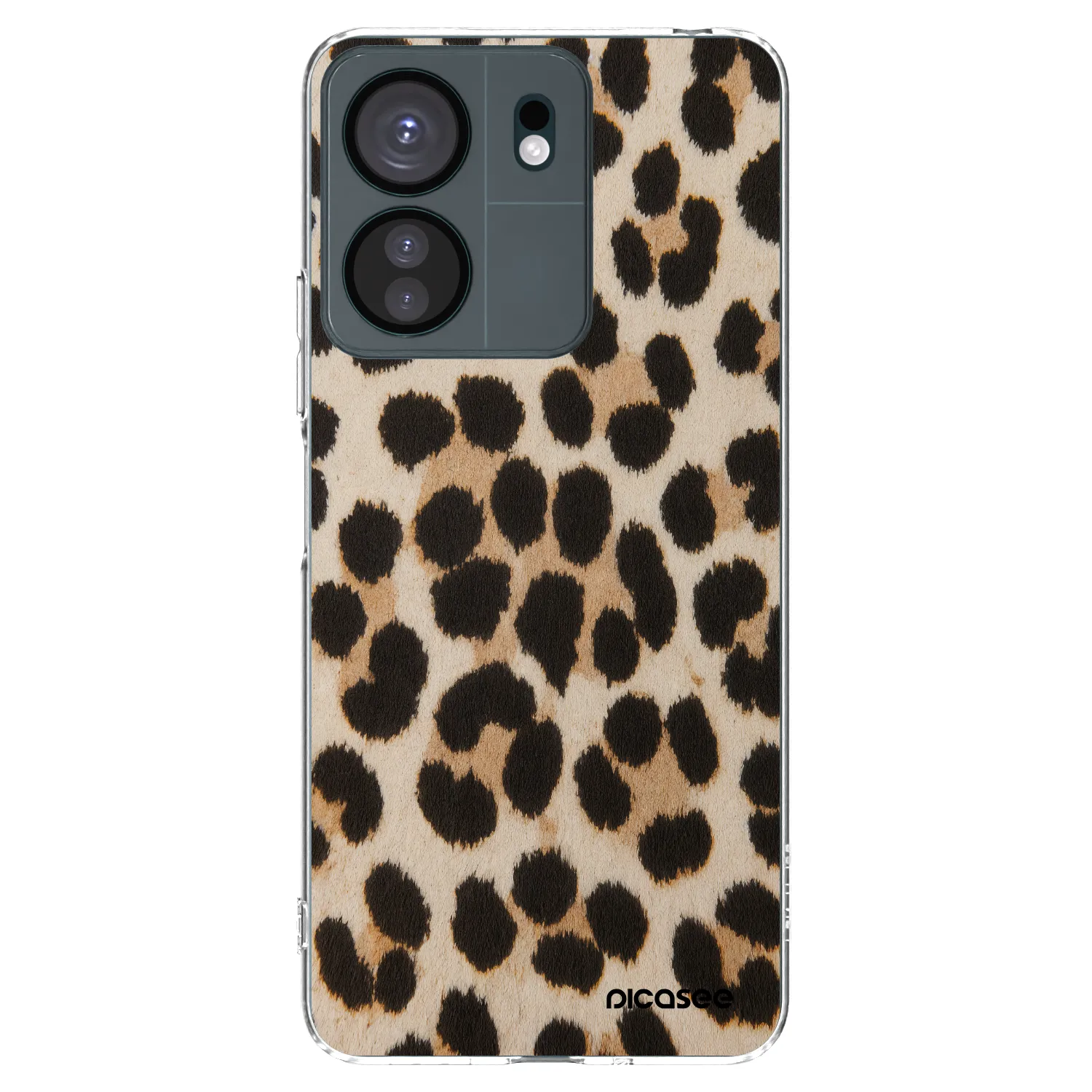 Picasee Xiaomi Redmi 13C 4G Hülle - Transparentes Silikon - Brown Tiger