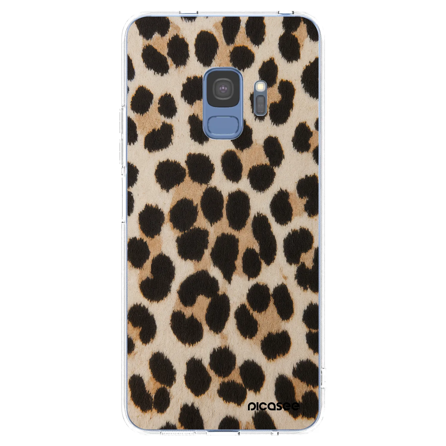 Picasee Samsung Galaxy S9 G960F Hülle - Transparentes Silikon - Brown Tiger