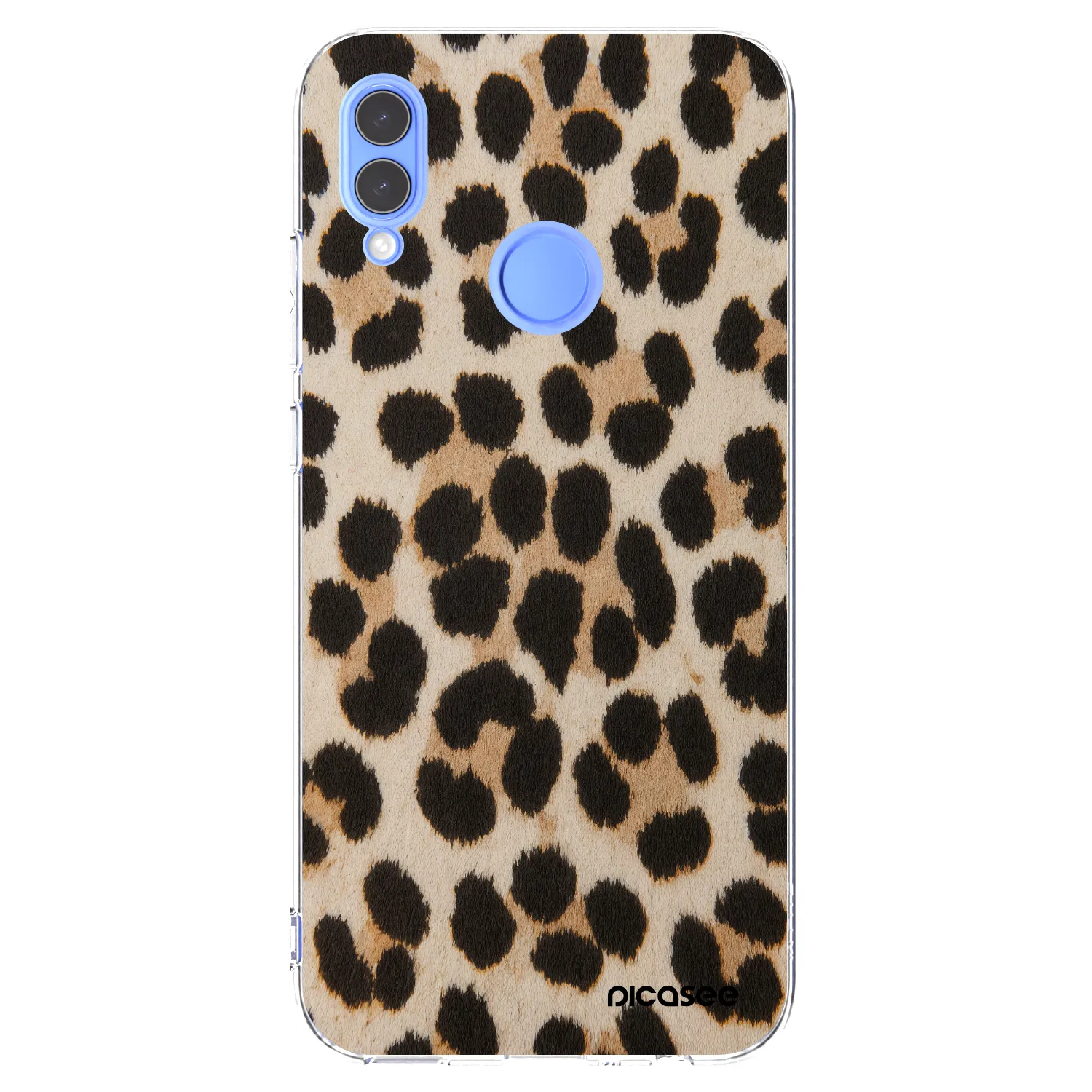 Picasee Huawei P Smart 2019 Hülle - Transparentes Silikon - Brown Tiger