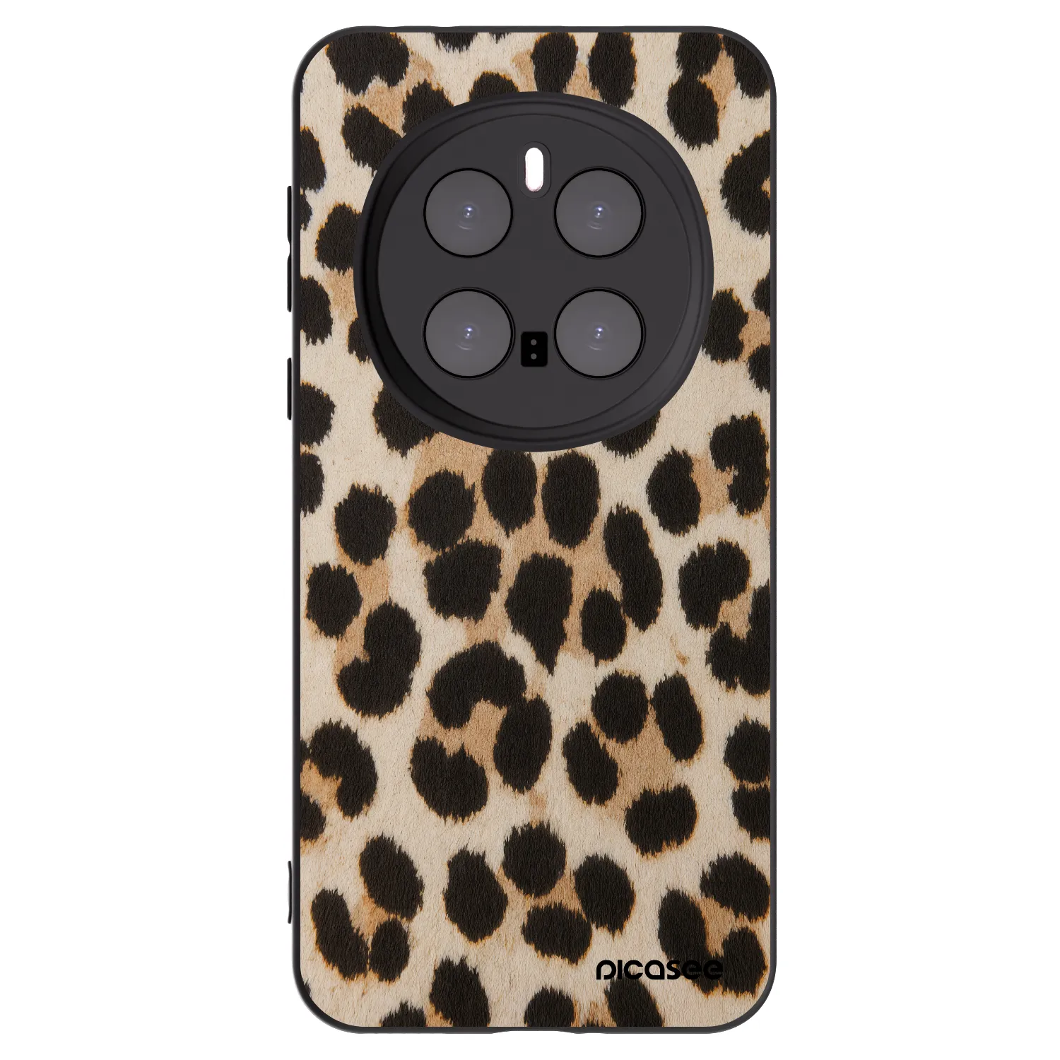 Picasee Honor Magic7 Pro 5G Hülle - Schwarzes Silikon - Brown Tiger