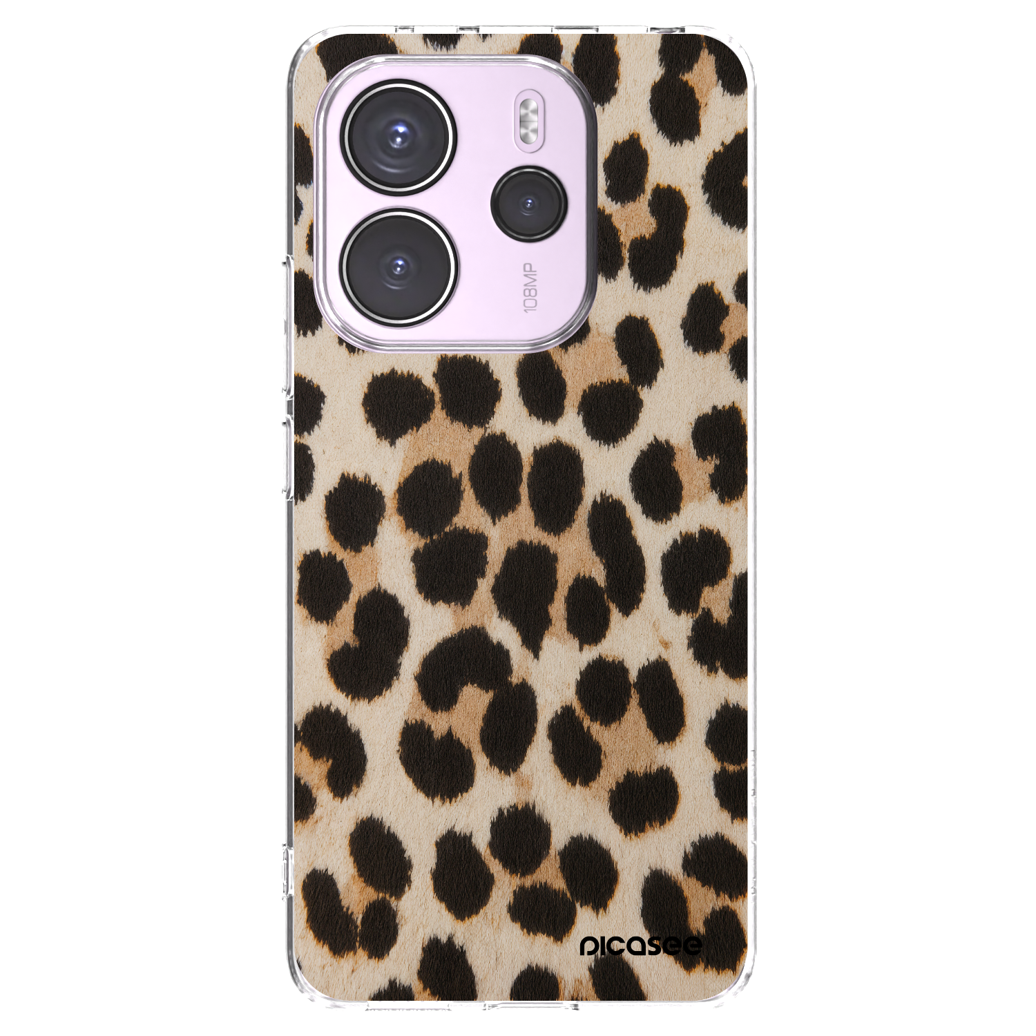 Picasee Xiaomi Redmi Note 14 4G Hülle - Transparentes Silikon - Brown Tiger