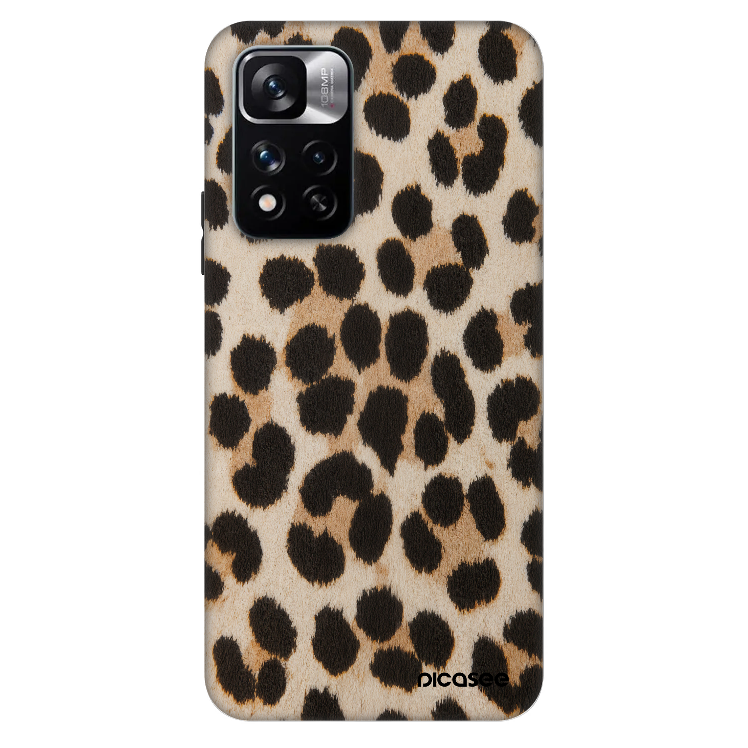 Picasee Fashion Case für Xiaomi Redmi Note 11 Pro - Brown Tiger
