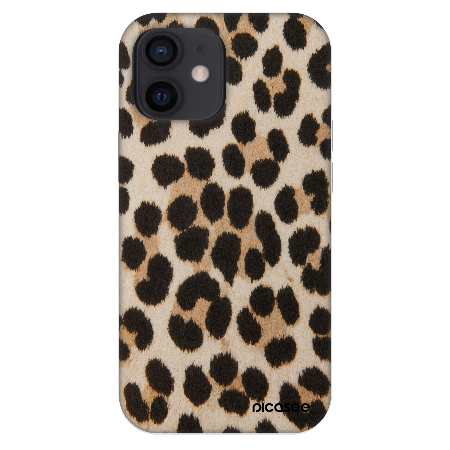 Picasee Fashion Case für Apple iPhone 12 mini - Brown Tiger