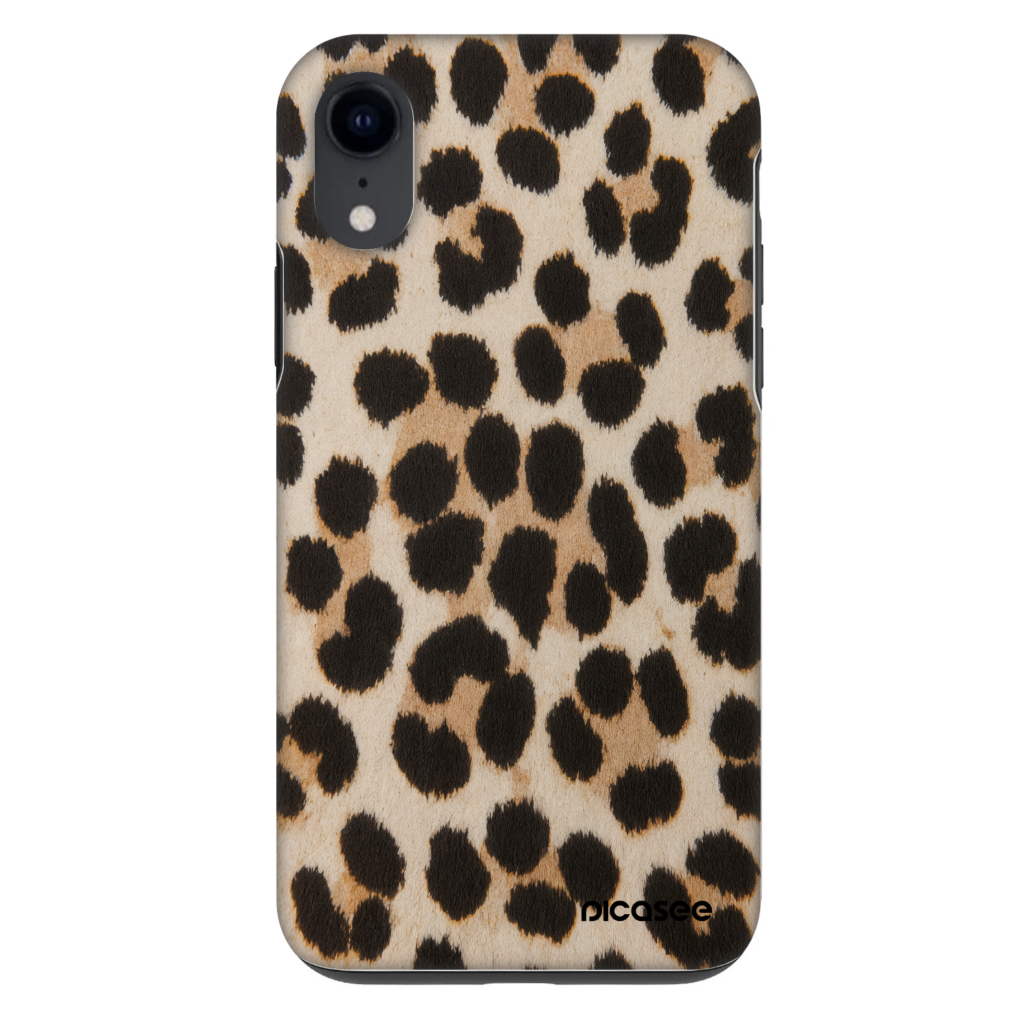 Picasee Fashion Case für Apple iPhone XR - Brown Tiger