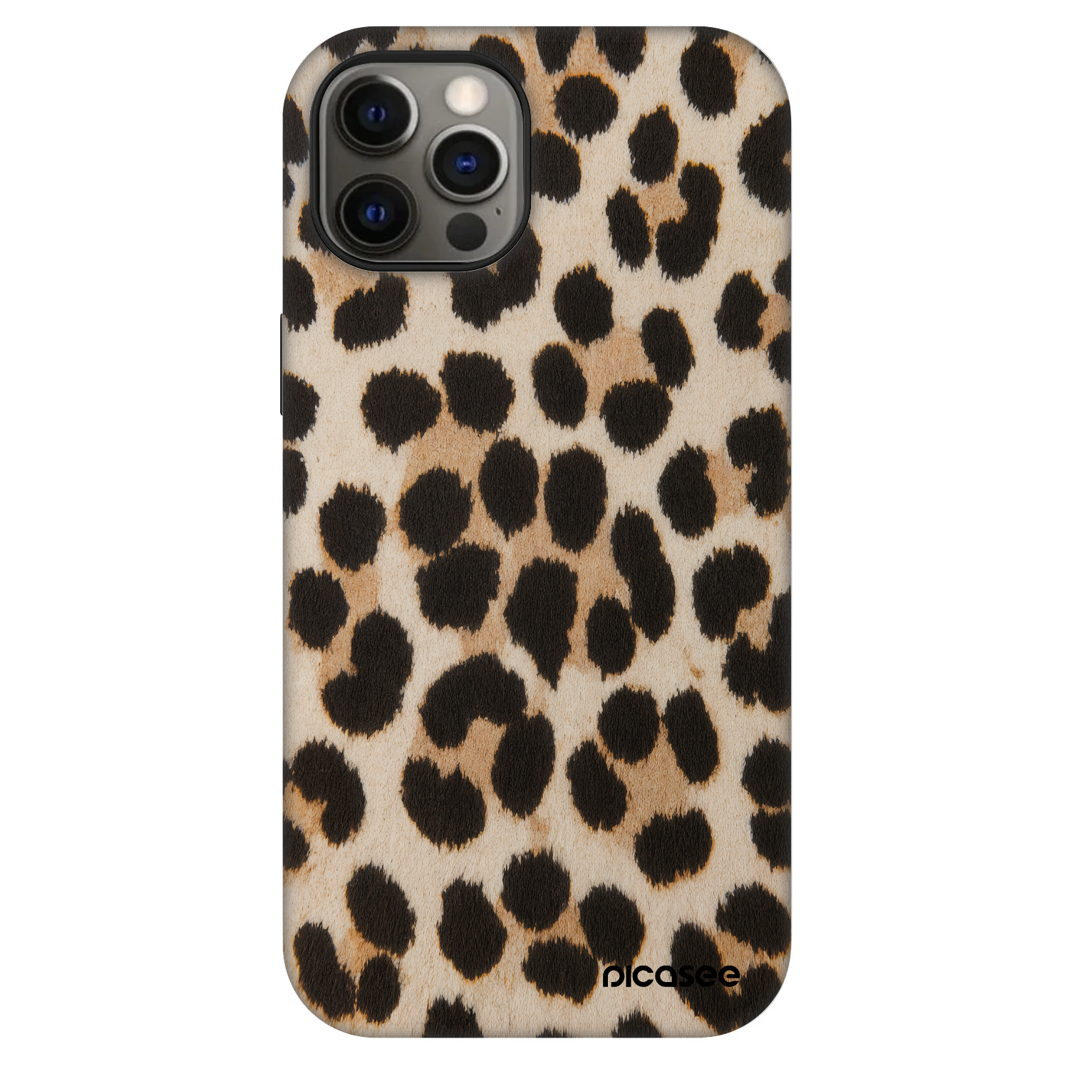 Picasee Fashion Case MagSafe für Apple iPhone 12 Pro - Brown Tiger