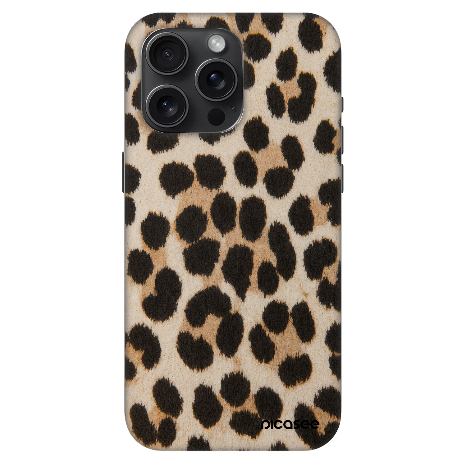 Picasee Fashion Case MagSafe für Apple iPhone 15 Pro Max - Brown Tiger