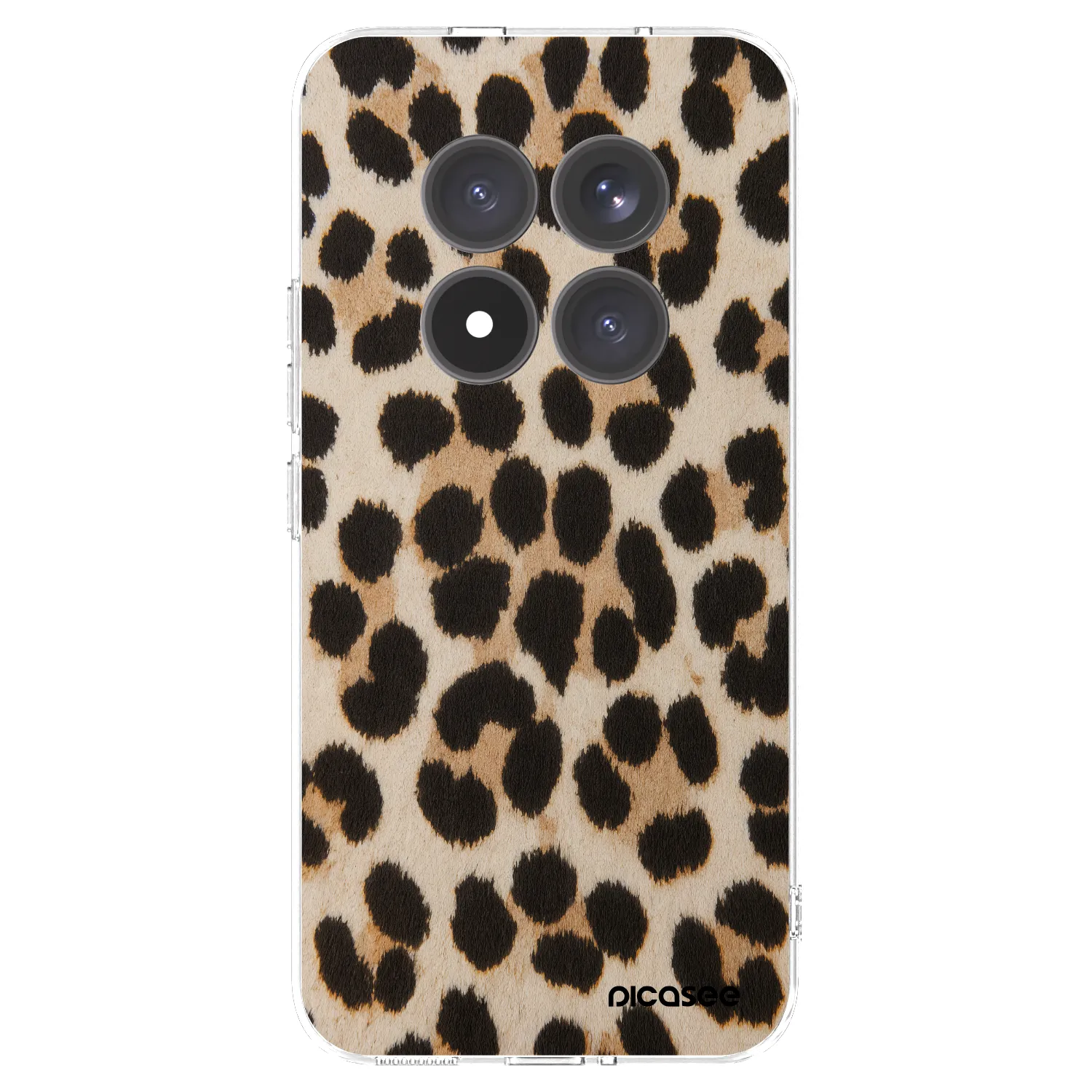 Picasee Xiaomi Redmi Note 15 Pro+ Hülle - Transparentes Silikon - Brown Tiger