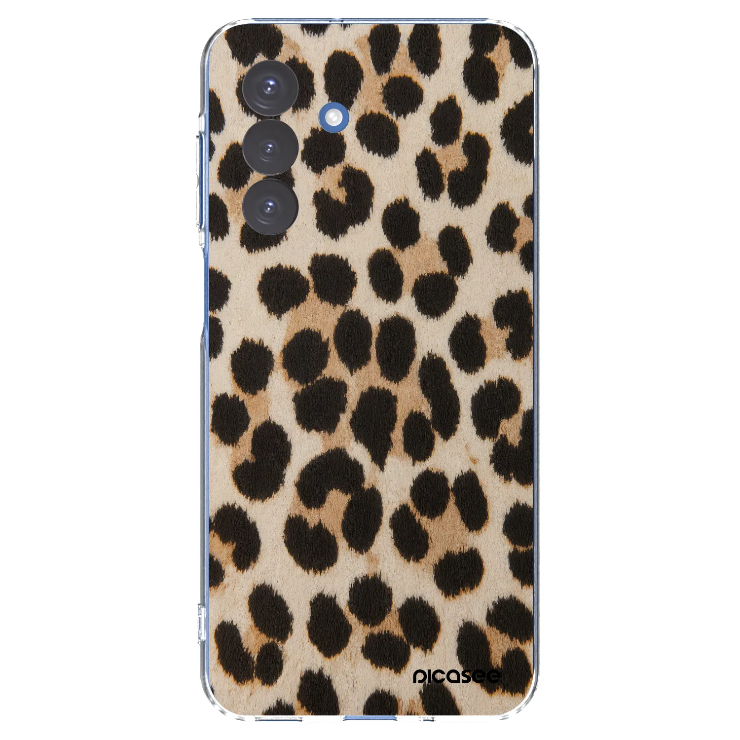 Picasee Samsung Galaxy A17 5G Hülle - Transparentes Silikon - Brown Tiger