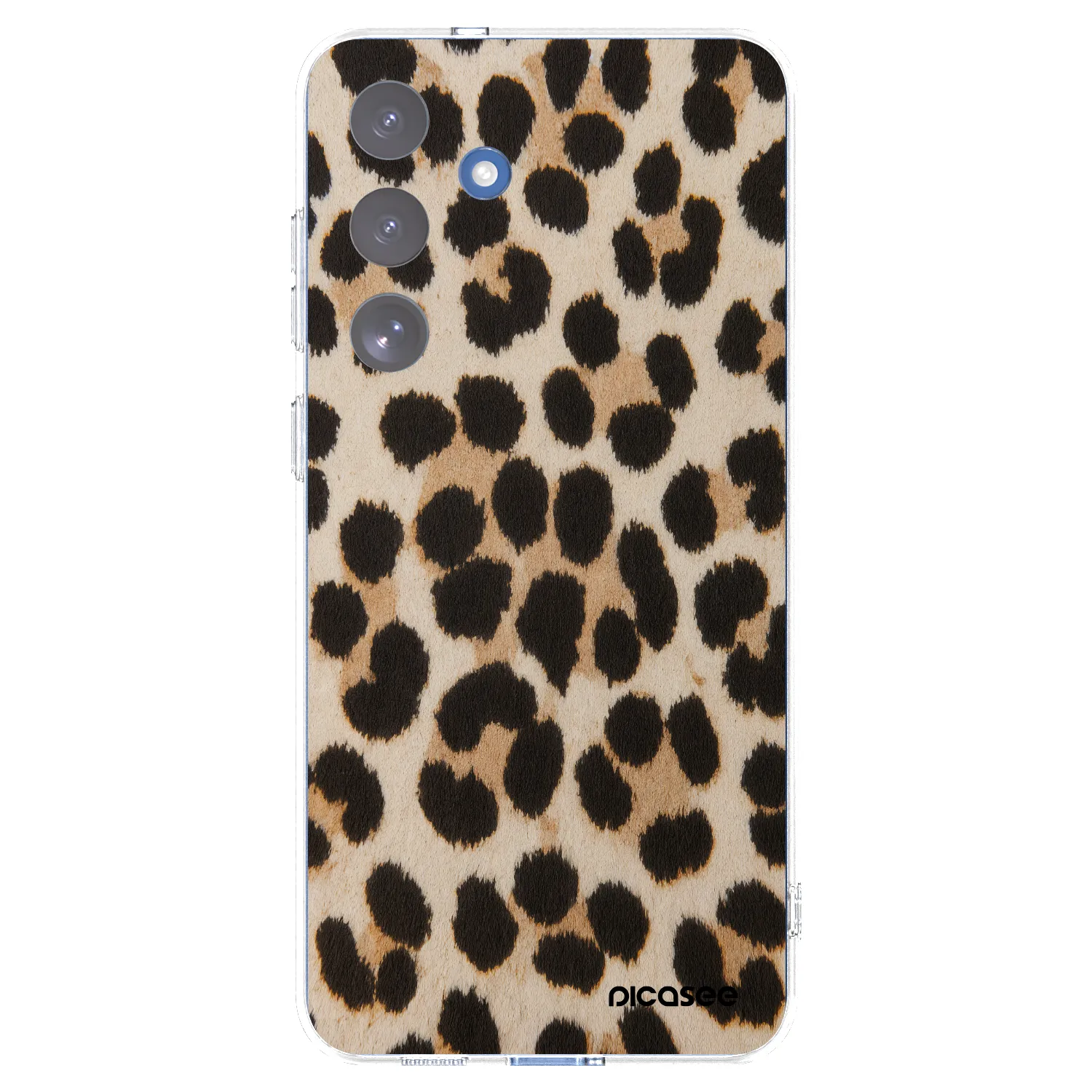 Picasee Samsung Galaxy S25 FE 5G Hülle - Transparentes Silikon - Brown Tiger