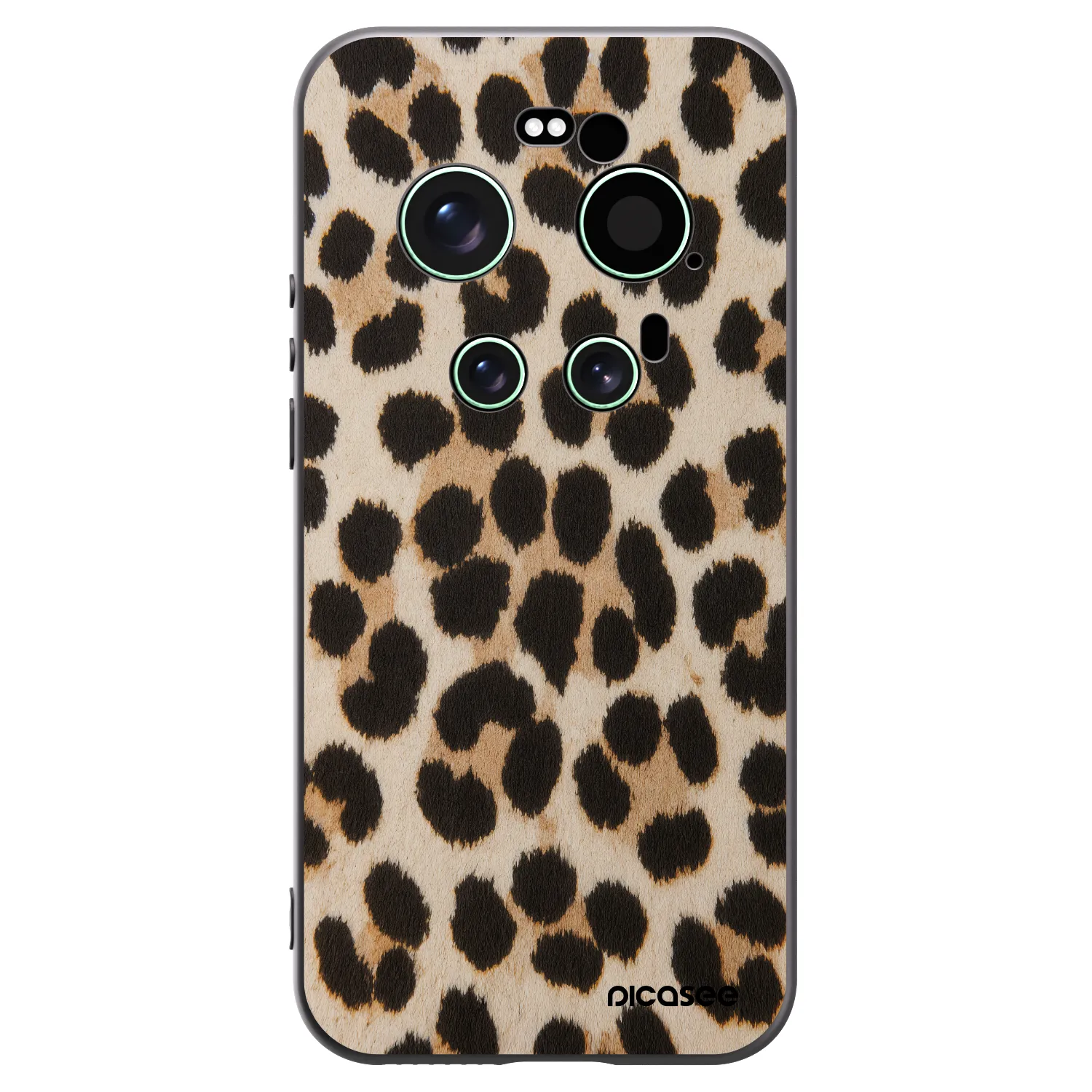 Picasee Xiaomi 17 Ultra Hülle - Schwarzes Silikon - Brown Tiger