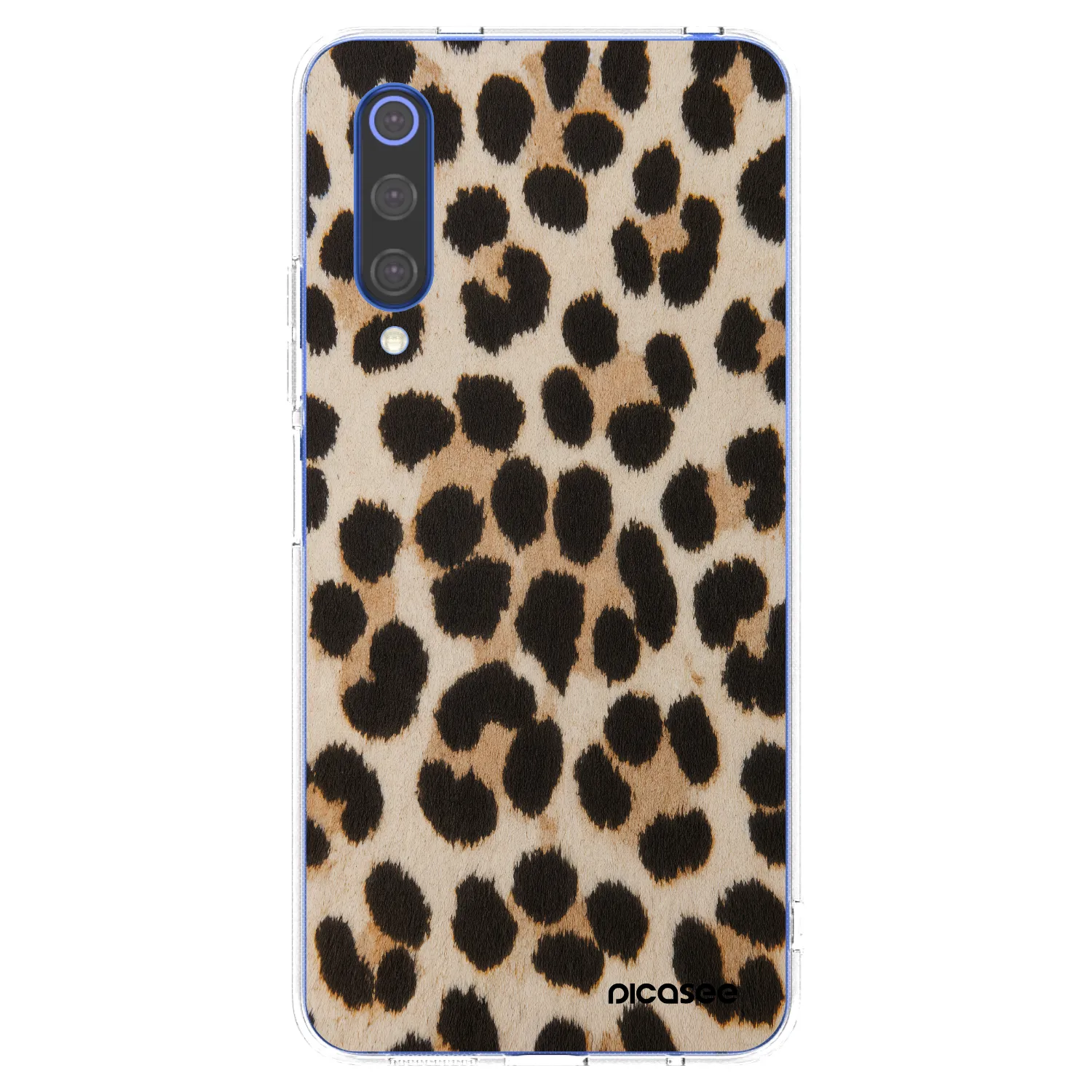 Picasee Xiaomi Mi 9 SE Hülle - Transparentes Silikon - Brown Tiger