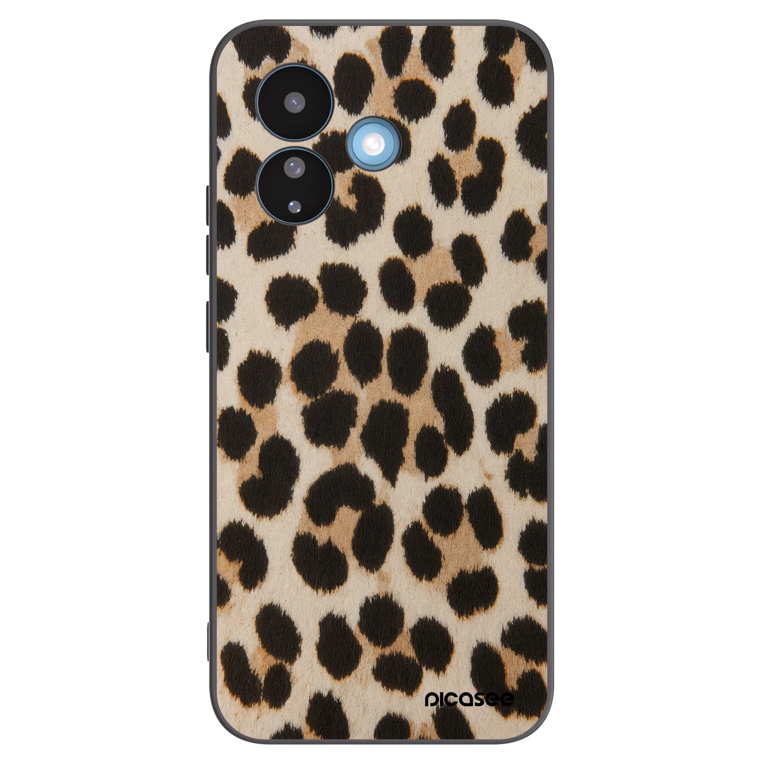 Picasee Xiaomi Redmi Note 17 Pro 5G Hülle - Schwarzes Silikon - Brown Tiger