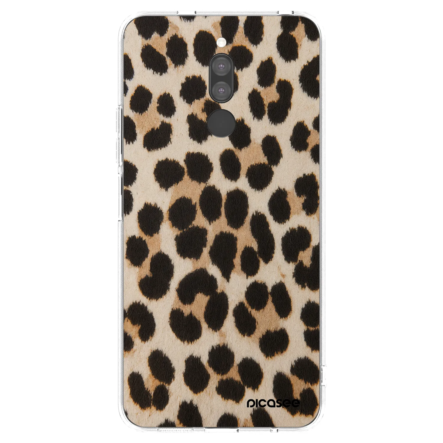 Picasee Xiaomi Redmi 8 Hülle - Transparentes Silikon - Brown Tiger