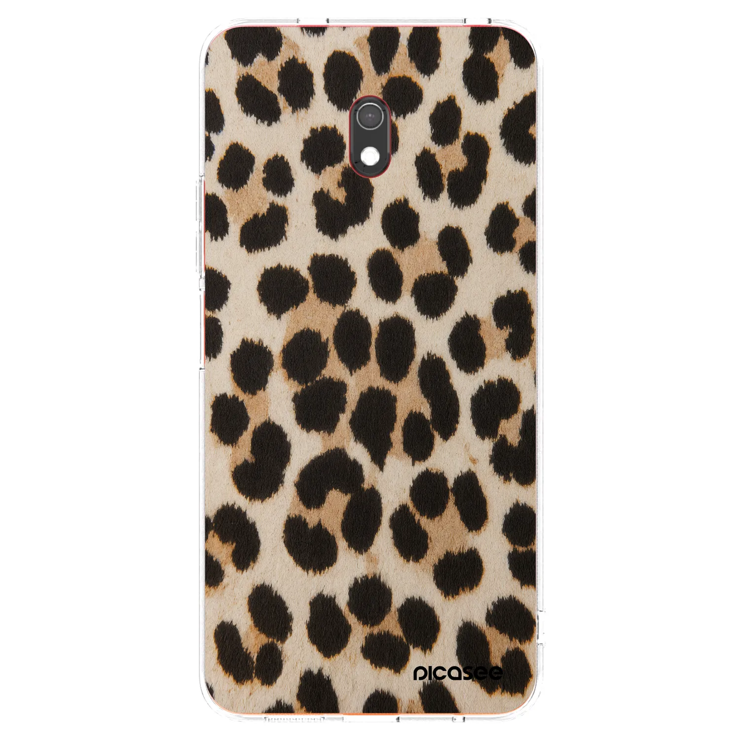 Picasee Xiaomi Redmi 8A Hülle - Transparentes Silikon - Brown Tiger