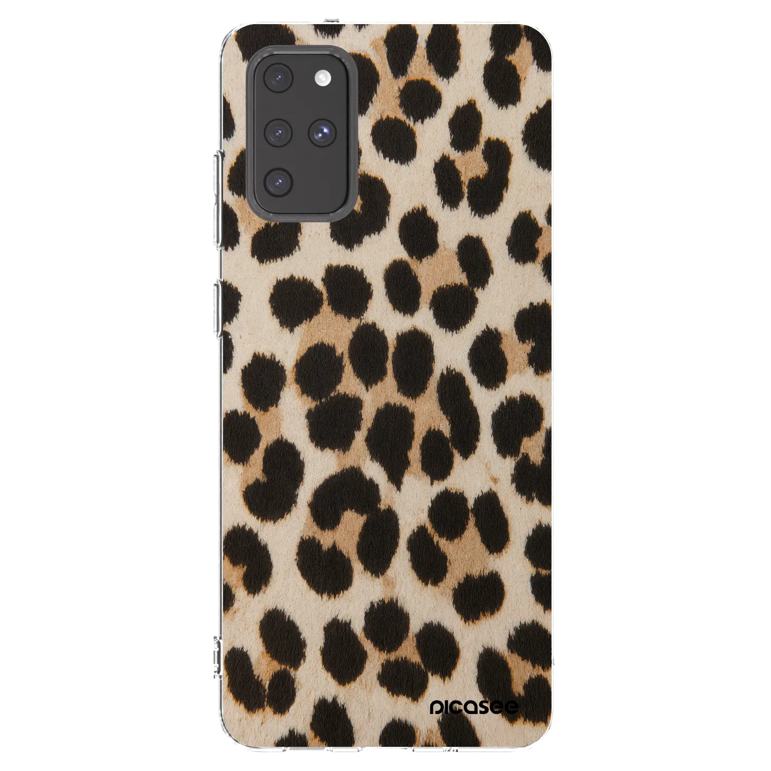Picasee Samsung Galaxy S20+ G985F Hülle - Transparentes Silikon - Brown Tiger