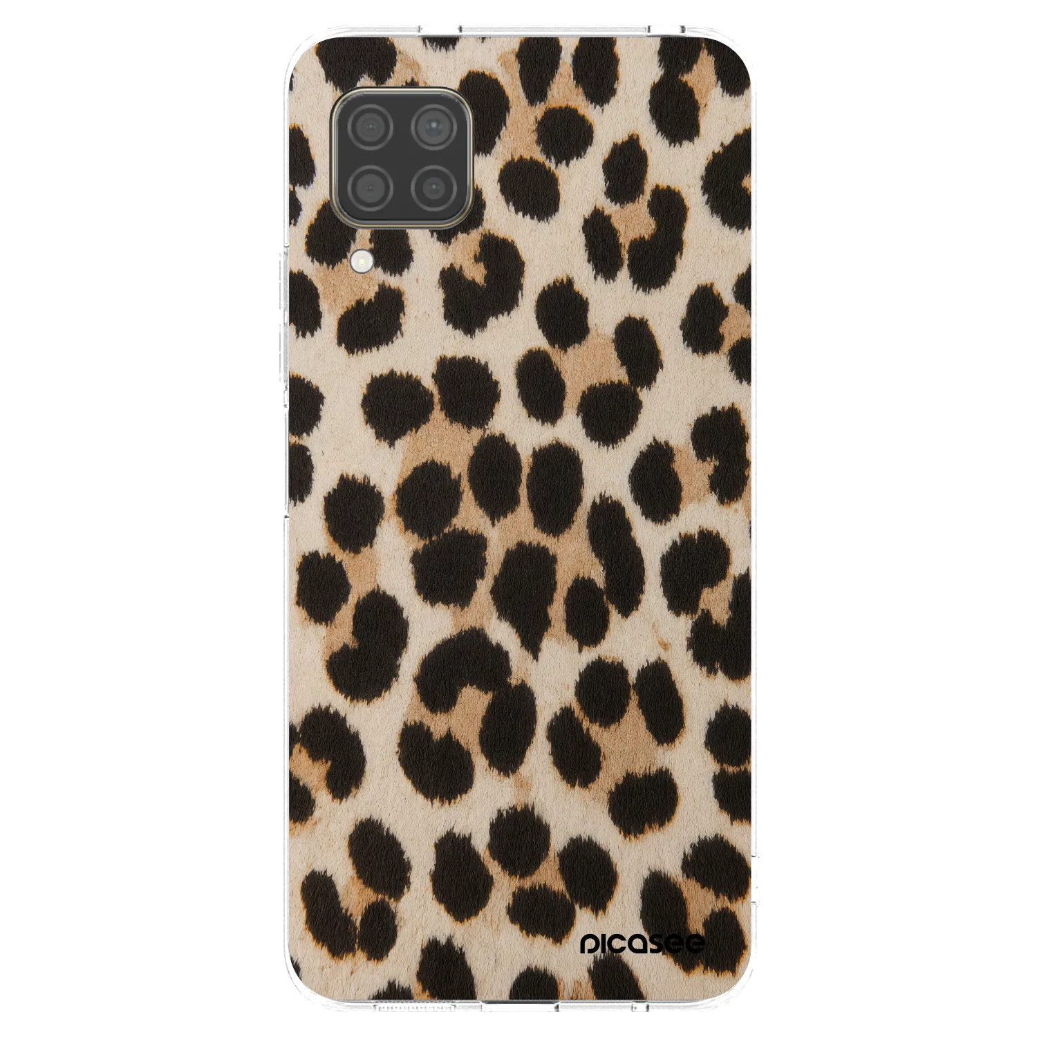 Picasee Huawei P40 Lite Hülle - Transparentes Silikon - Brown Tiger