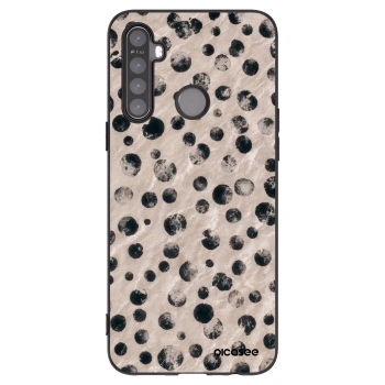 Picasee Realme 5 Hülle - Schwarzes Silikon - Inked