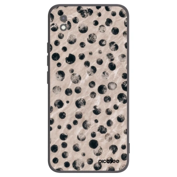 Picasee Xiaomi Redmi 9AT Hülle - Schwarzes Silikon - Inked